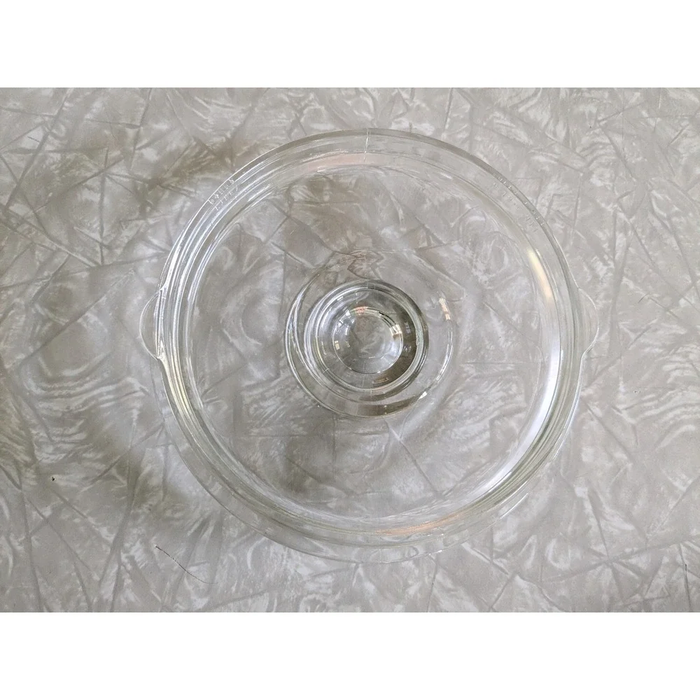 Vintage Pyrex Flame Ware Glass 6213-C Replacement LID ONLY (for 6324-B Saucepan)